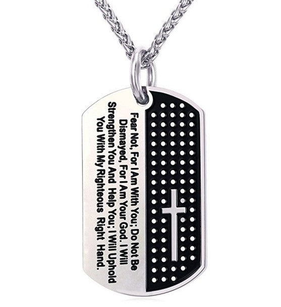 Dripp Steel Chain, Bible Christian Jewelry