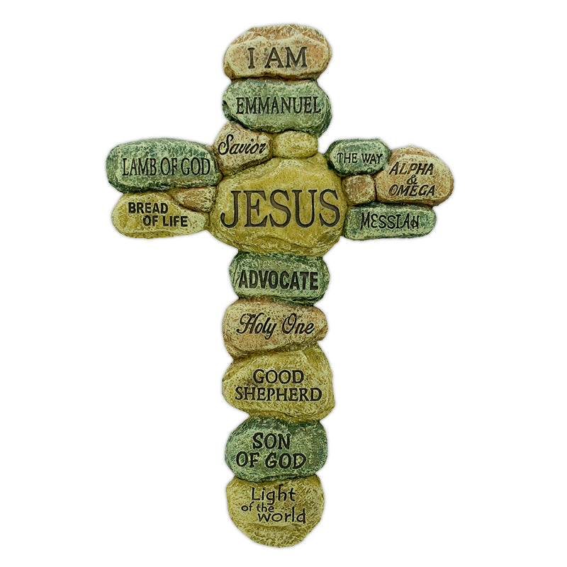 Resin Cross Hanging Christianity Gift For Her